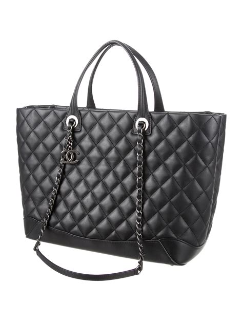 chanel bag large tote|chanel large shopping tote price.